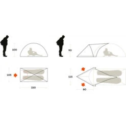 Abside Tenda Ferrino Blizzard 2 Apsis 9 Abside Tenda Ferrino Blizzard 2 Apsis -CampeggioTop Italia abside tenda ferrino blizzard 2 apsis abside compatibile comfort spazio 3