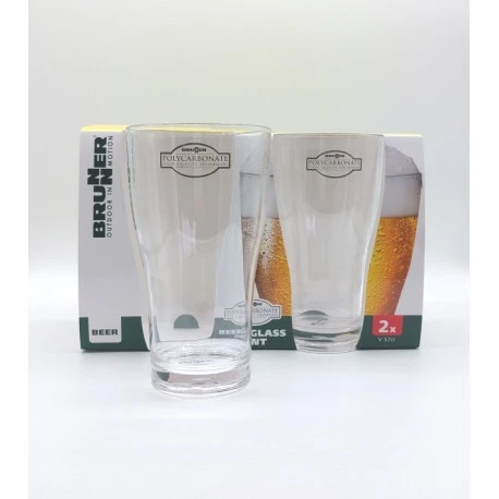 Brunner Set Bicchieri Birra | Beerglass Pint 3 Brunner Set Bicchieri Birra | Beerglass Pint