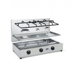 Parker® Fornello A Gas 3F Inox -CampeggioTop Italia fornello a gas inox 300 2