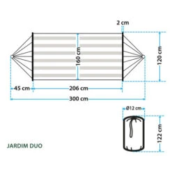 Amaca Brunner Jardim Duo 7 Amaca Brunner Jardim Duo -CampeggioTop Italia jardim duo 1
