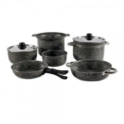 Pentole Beaver Brand Stone Rock 22 -CampeggioTop Italia pentole beaver brand stone rock 22 alluminio rivestimento antiaderente 1