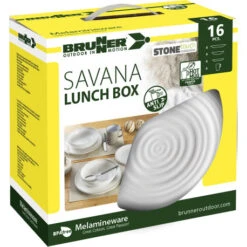 Brunner Lunch Box Savana 8 Brunner Lunch Box Savana -CampeggioTop Italia set piatti lunch box savana brunner 2