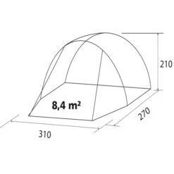 Tenda Brunner Entrada -CampeggioTop Italia tenda entrada 5