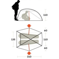 Tenda Ferrino Nemesi 2 PRO 12 Tenda Ferrino Nemesi 2 PRO -CampeggioTop Italia tenda ferrino nemesi 2 pro leggera intuitiva struttura interna rapido montaggio hiker ciclismo 4