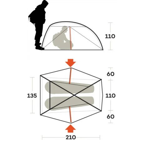 Tenda Ferrino Nemesi 2 PRO 7 Tenda Ferrino Nemesi 2 PRO - immagine 5